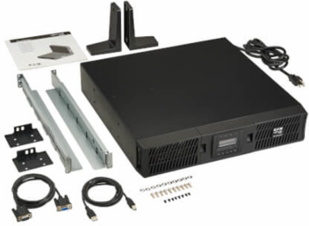 1500VA 1.35kW Double-Conversion UPS - 2U Rackmount, 6 Outlets, LCD Display