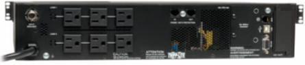1500VA 1.35kW Double-Conversion UPS - 2U Rackmount, 6 Outlets, LCD Display