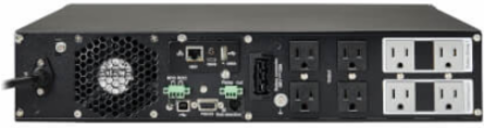 SmartOnline UPS 120V 1.5kVA 1.35kW 2U Rackmount, WEBCARDLX, LCD, USB