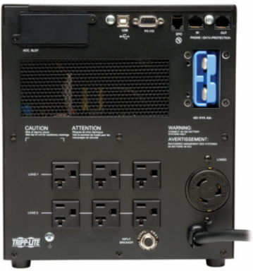 SmartOnline Tower UPS 2200VA/1800W, LCD, Extendable Runtime, 10 ft Input Cord