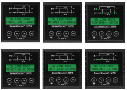 SmartOnline UPS 3000VA 2700W Double-Conversion 2U Rackmount, LCD, USB