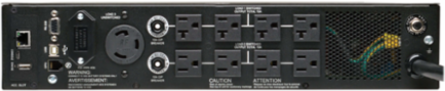 3000VA Double-Conversion UPS 2U - 9 Outlets, LCD, USB, WEBCARDLX