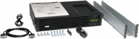 3000VA Double-Conversion UPS 2U - 9 Outlets, LCD, USB, WEBCARDLX