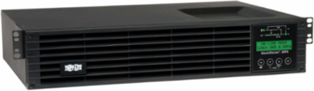 750VA Double-Conversion UPS, 675W, 6 Outlets, 2U Rackmount