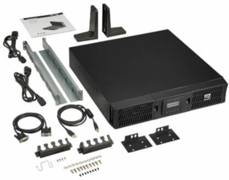 1500VA Double-Conversion UPS, 6 Outlets, 2U Rackmount, USB, Pure Sine Wave