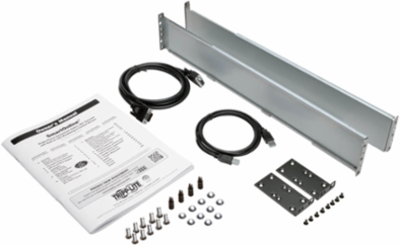 1500VA Double-Conversion UPS, 6 Outlets, 2U Rackmount, USB, Pure Sine Wave
