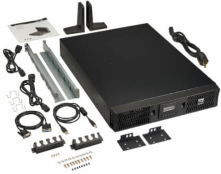3000VA 2.7kW Double-Conversion UPS, 10 Outlets, 2U, LCD Display