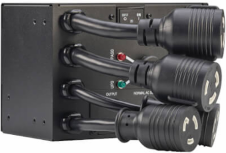 Maintenance Bypass, 5-6kVA SmartOnline UPS, 2 L6-30R and 2 L6-20R Outlets, 0U