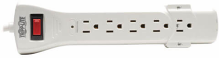 7-Outlet Surge Protector, 12 Ft Cord, 1080 Joules, RJ11 Fax/Modem Protection