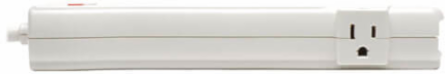 7-Outlet Surge Protector, 12 Ft Cord, 1080 Joules, RJ11 Fax/Modem Protection