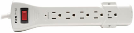 7-Outlet Surge Protector, 12 Ft Cord, 1080 Joules, RJ11 Fax/Modem Protection
