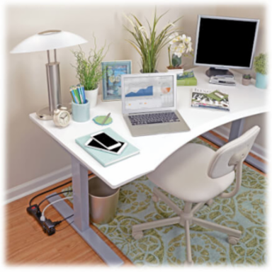 7-Outlet Surge Protector with 2160 Joules and 7 ft Cord, Right-Angle Plug