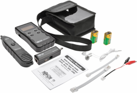 Multi-Function Cable Tester with Wire Tracker, Tests RJ45, RJ11, BNC, USB, 4920 ft Length