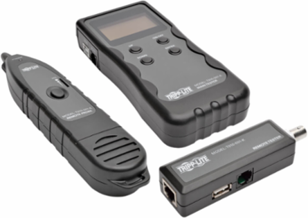 Multi-Function Cable Tester with Wire Tracker, Tests RJ45, RJ11, BNC, USB, 4920 ft Length