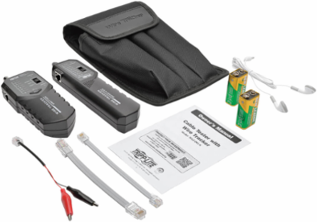 Multi-Function Cable Tester with Wire Tracker, Tone Generator, and Carrying Case