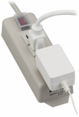 Power Strip, 4 Outlets, 6 Ft. Cord, 15A Circuit Breaker, Rugged Metal Case