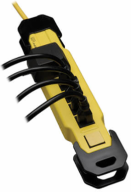 6-Outlet Safety Power Strip with 9 Ft Cord, GFCI Plug & Rugged Metal Case