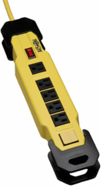 6-Outlet Safety Power Strip with 9 Ft Cord, GFCI Plug & Rugged Metal Case