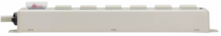 6-Outlet Power Strip, 15 Ft Cord, 20A, Metal Housing