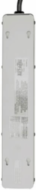 Surge Protector with 6 Right Angle Outlets, 6 ft Cord, 1340 Joules, Metal Case