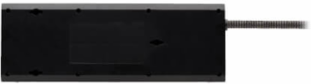 Surge Protector, 8-Outlet, 1 USB-A + 1 USB-C (3.9A Shared), 8 ft Cord, 2100 Joules, Metal Housing