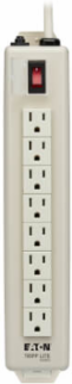 9-Outlet Power Strip with 15 ft Cord, Metal Case, 15A Circuit Breaker
