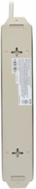 9-Outlet Power Strip with 15 ft Cord, Metal Case, 15A Circuit Breaker