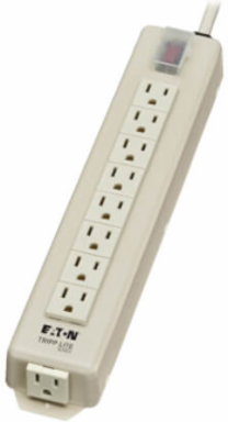 9-Outlet Power Strip with 15 ft Cord, Metal Case, 15A Circuit Breaker