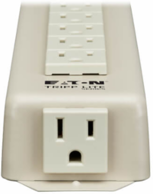 9-Outlet Power Strip with 15 ft Cord, Metal Case, 15A Circuit Breaker