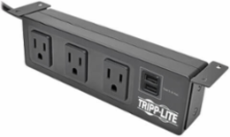 3-Outlet Surge Protector, 510 Joules, 10 ft. Cord, 2 USB Ports