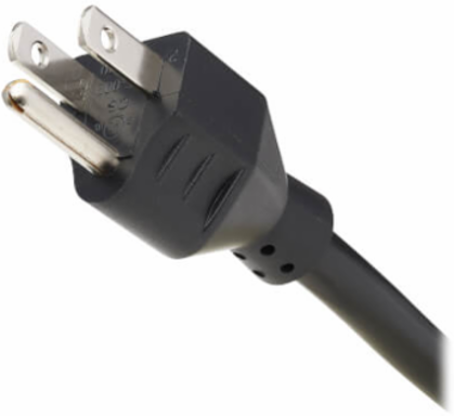 Spherical Surge Protector, 3-Outlet, 4 USB Ports, 540 Joules, 6 ft Cord, 5-15P, Black