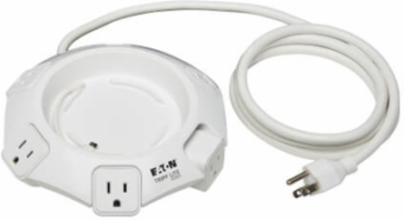 Conference Power Surge Protector, 4-Outlet, USB-C & 3 USB-A Ports, Micro-USB, 8 ft Cord