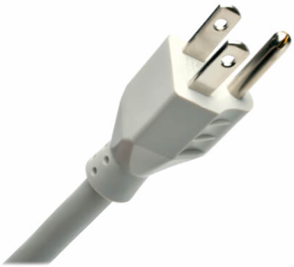 6-Outlet Surge Protector with 2 Ft Cord, 180 Joules, Light Gray