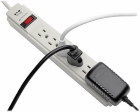 6-Outlet Surge Protector, 790 Joules, 4 ft. Cord, Light Gray Housing
