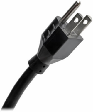 6-Outlet Clamp-Mount Surge Protector, 2100 Joules, 6 ft Cord, 2 USB Ports