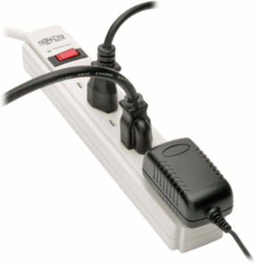 6-Outlet Surge Protector, 6 Ft Cord, 790 Joules, 15A Circuit Breaker
