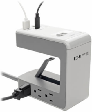 6-Outlet Surge Protector with 8 ft Cord, 1080 Joules, 3A USB-C