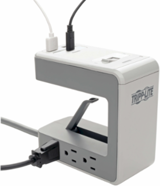 6-Outlet Surge Protector with 8 ft Cord, 1080 Joules, 3A USB-C