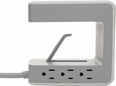 6-Outlet Surge Protector with 8 ft Cord, 1080 Joules, 3A USB-C