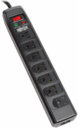 7-Outlet Surge Protector, 6 Ft Cord, 1440 Joules, Tel/DSL Protection