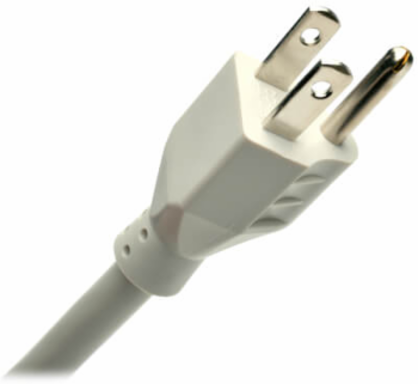 7-Outlet Surge Protector, 12 ft Cord, 1080 Joules, Light Gray Housing
