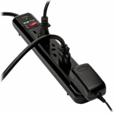 7-Outlet Surge Protector, 12 ft Cord, 1080 Joules, 15A Circuit Breaker