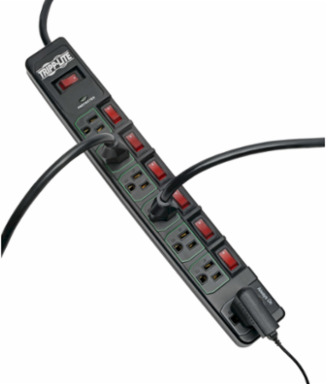 ECO-Surge 7-Outlet Surge Protector, 1080 Joules, 6 ft Cord
