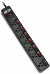 ECO-Surge 7-Outlet Surge Protector, 1080 Joules, 6 ft Cord