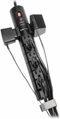 8-Outlet Surge Protector 2160 Joules, 6 ft Cord, Tel/DSL Protection