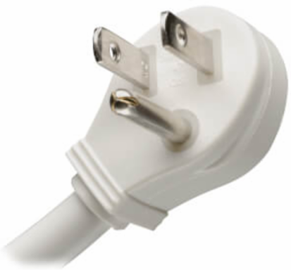 8-Outlet Surge Protector, 25 ft Cord, 1440 Joules, Right-Angle Plug, Light Gray