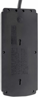 8-Outlet Surge Protector with 2 USB Ports, 1200 Joules, 8 ft Cord