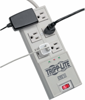 6-Outlet Surge Protector with 2420 Joules, 6 ft Cord, Diagnostic LEDs