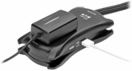 Travel Surge Protector with 3 Outlets, 18 Inch Cord, 1050 Joules, 2 USB Ports
