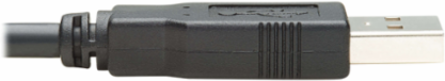 USB-A to RJ45 Rollover Console Cable, 6 ft., 250 Kbps, Black